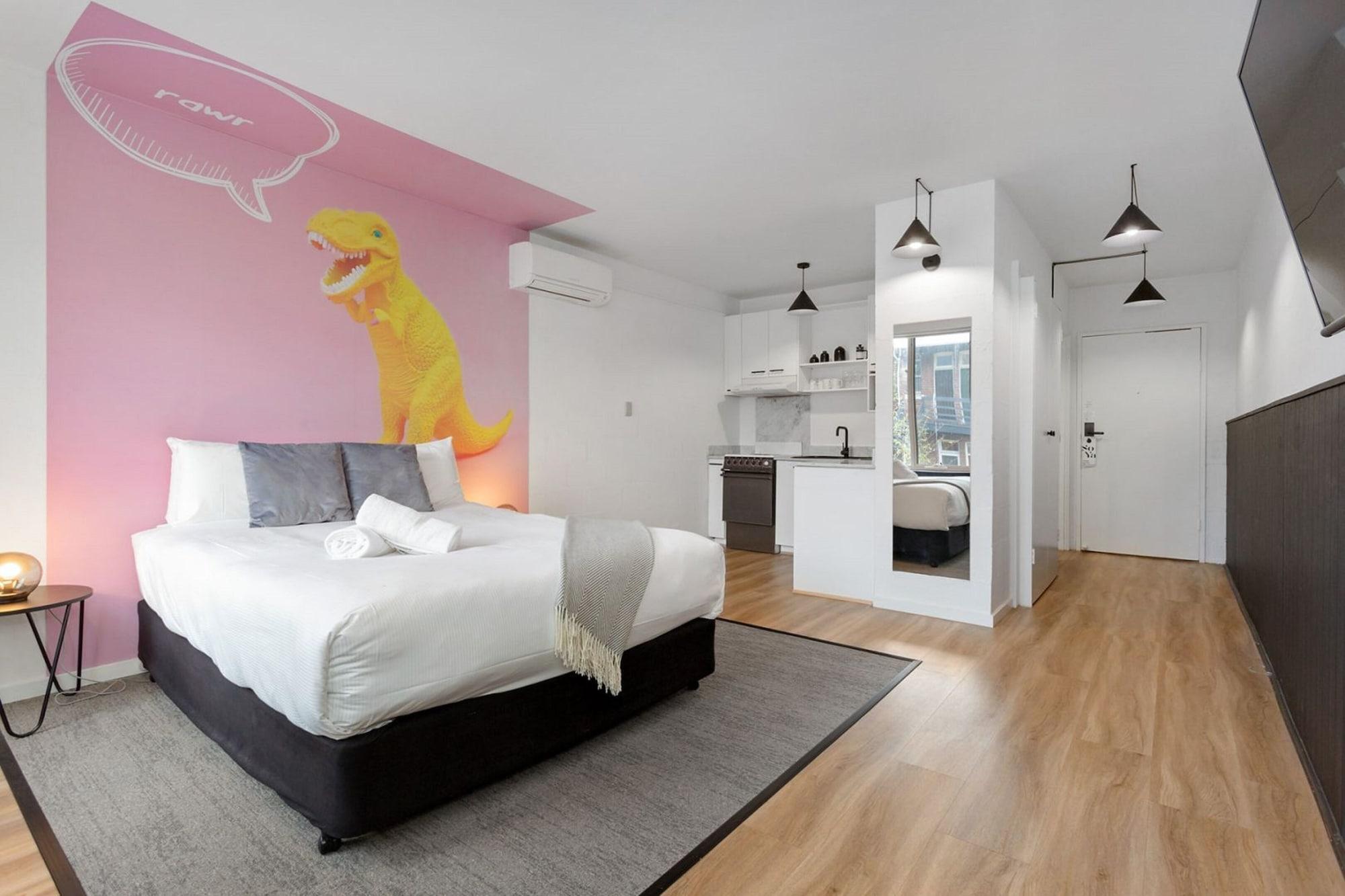 Soya On Davis Apartment Hotel メルボルン エクステリア 写真
